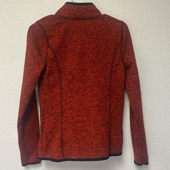 Exerted women’s red and black sweater jacket size small - Picture 3 of 4